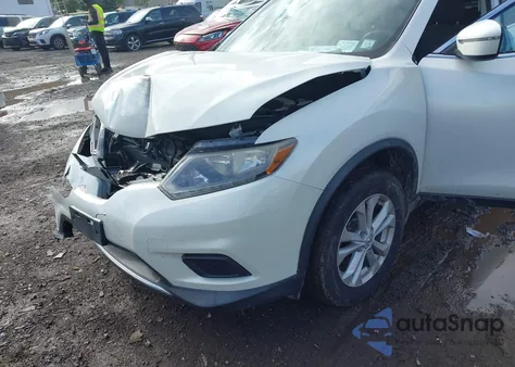 2016 Nissan Rogue Sv z USA, uszkodzony, nr VIN KNMAT2MV5GP654748